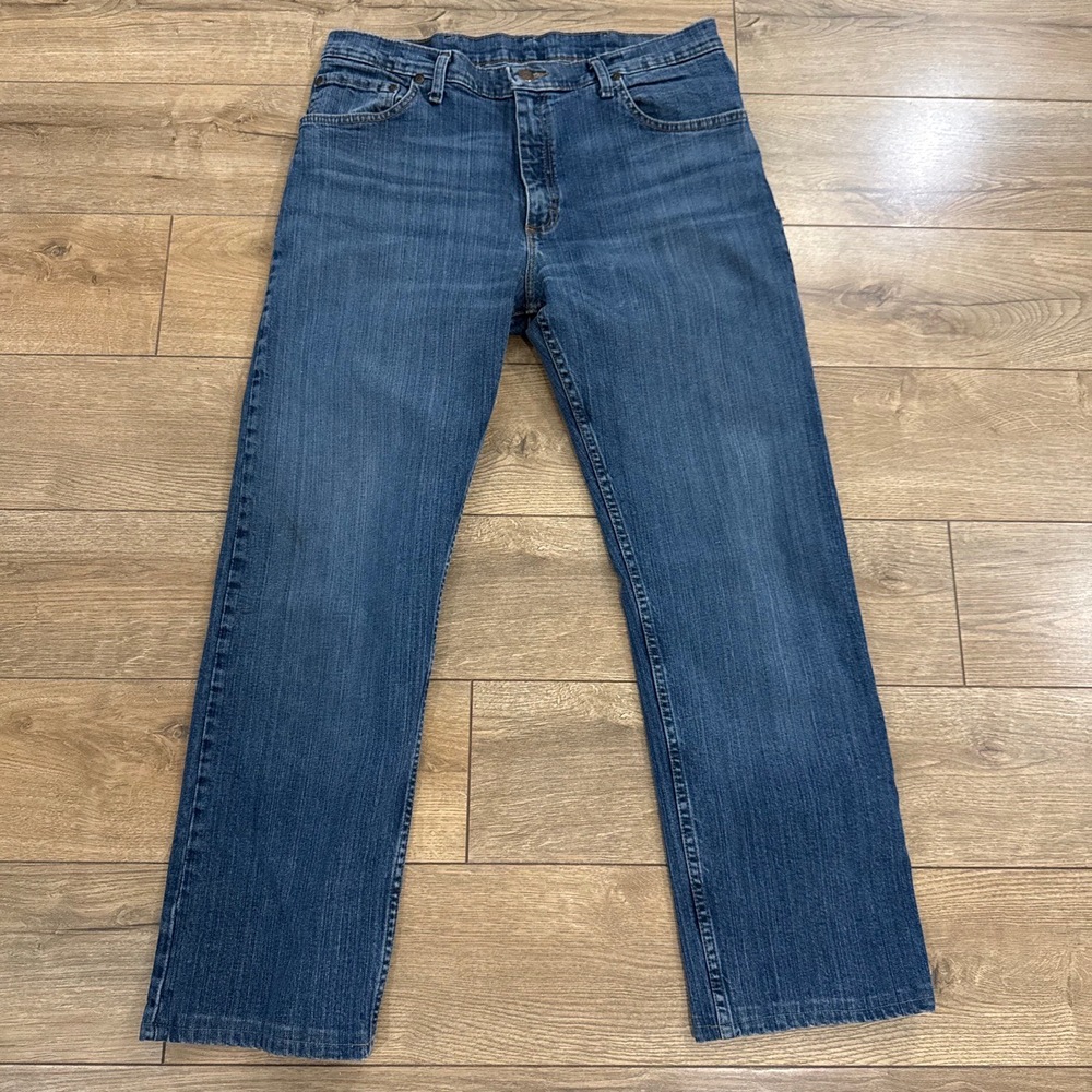 Vintage Wrangler Jeans Men's 34 x‎ 30 Blue Denim Straight Leg 5Pocket 96FXVSD